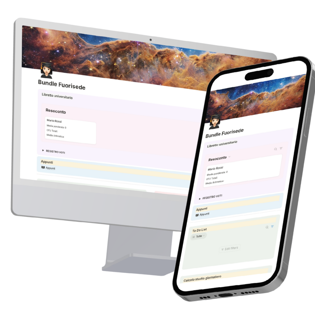Bundle Fuorisede Mockup