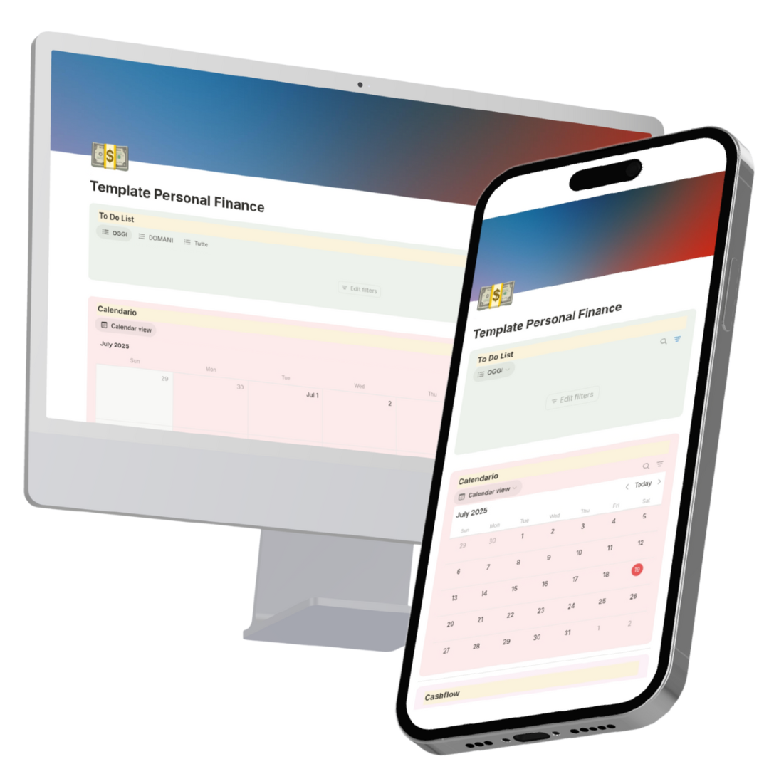 Personal Finance Kit Mockup